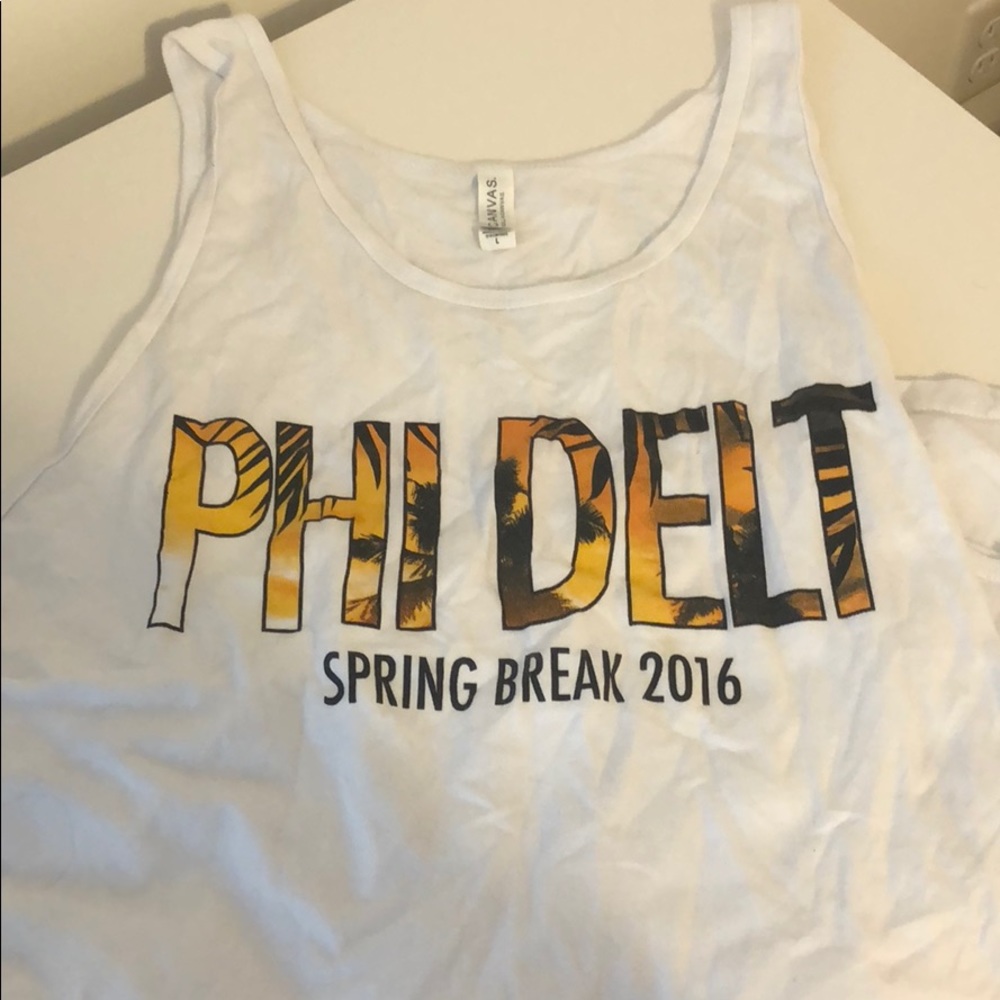Phi Delt Spring Break Tank - Picture 2 of 3